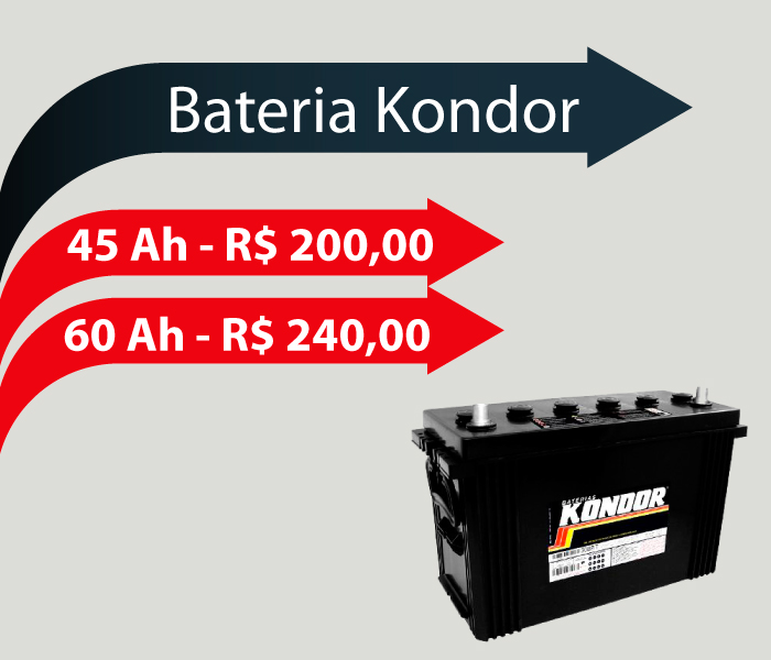 BATERIA KONDOR